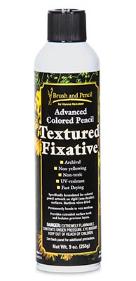 Brush and Pencil Workable Textured Fixative