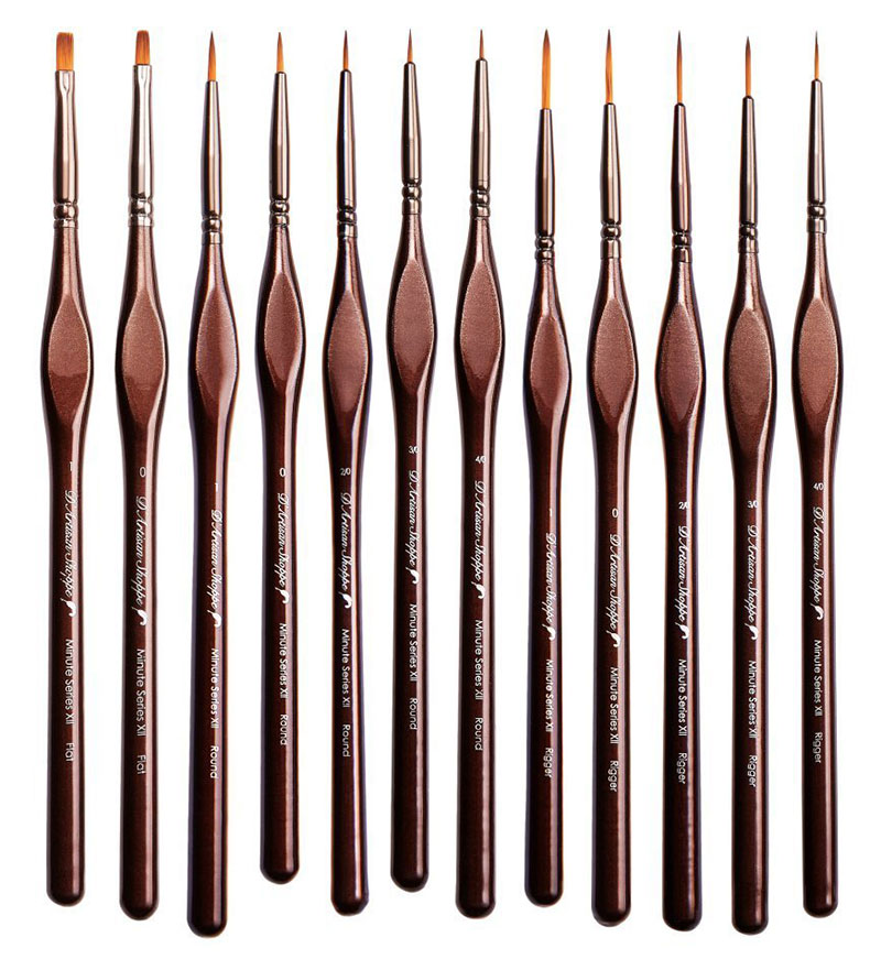Minute Series XII Brushes