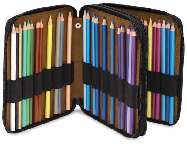 Leather case for Colored Pencils