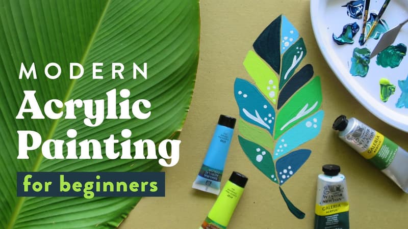 Modern Acrylic Painting for Beginners