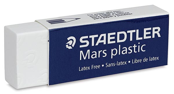Staedtler White Plastic Eraser